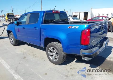2018 Chevrolet Colorado Z71 from USA, damaged, VIN 1GCGSDEA8J1258571